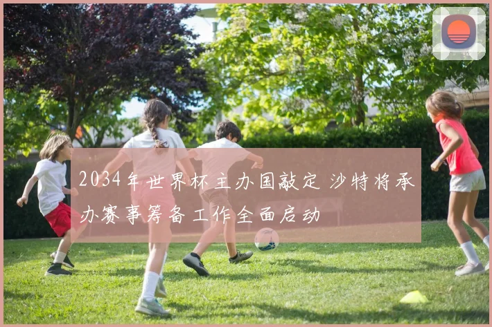 2034年世界杯主办国敲定 沙特将承办赛事筹备工作全面启动