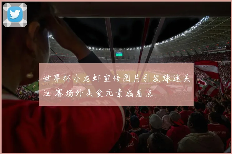 世界杯小龙虾宣传图片引发球迷关注 赛场外美食元素成看点